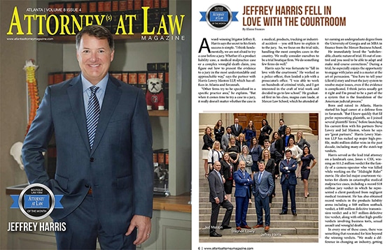 Attorney Magazine Jeffrey Harris