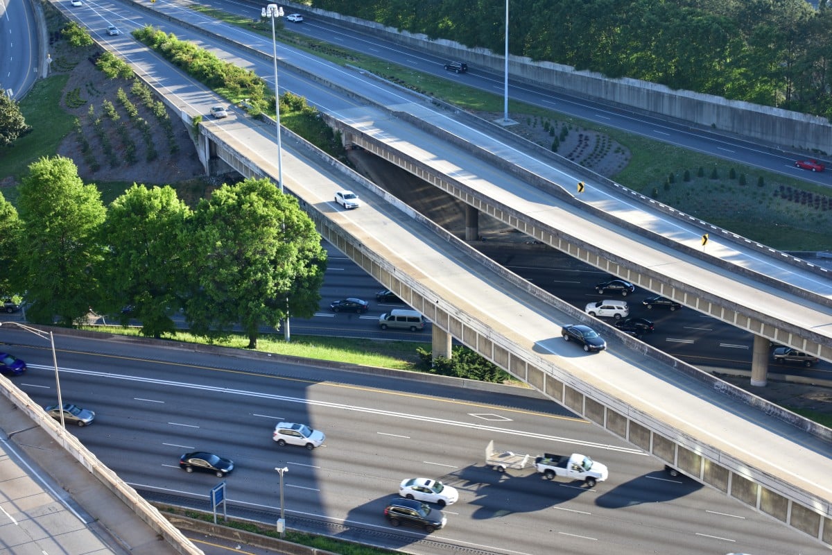 Before Changing Lanes On A Multilane Highway Multiple Roads
