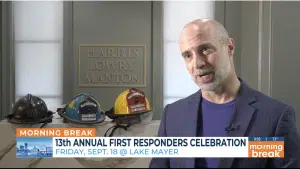 WTOC's The Morning Break Features Steve Lowry on Harris Lowry Manton's First Responders Celebration